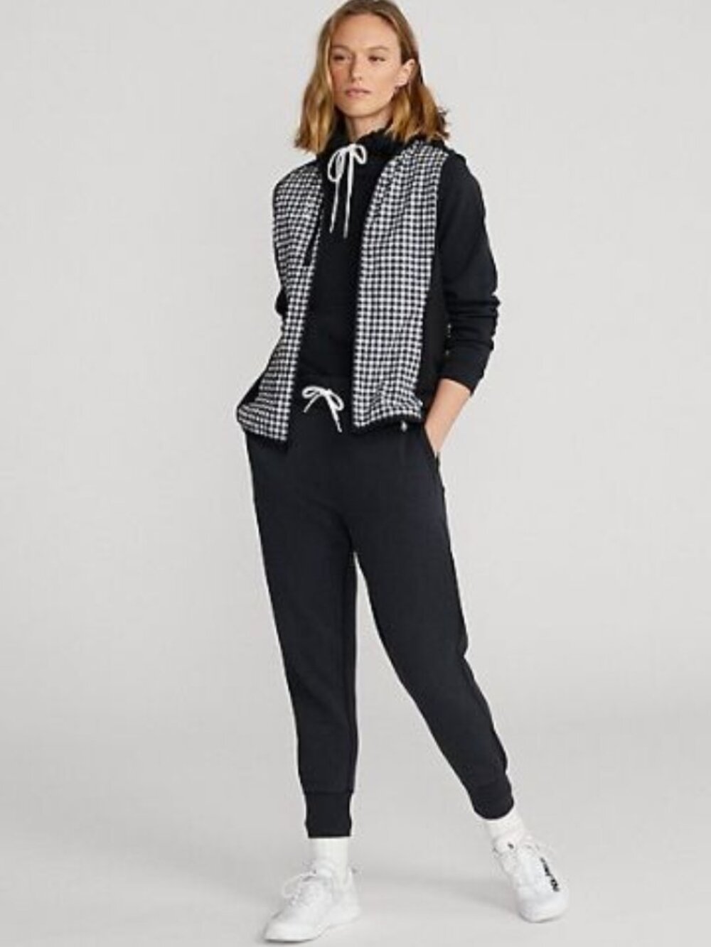 NEW! RLX Golf Ralph Lauren Women's S Terry Sleeveless Full-Zip Vest NWT $178
